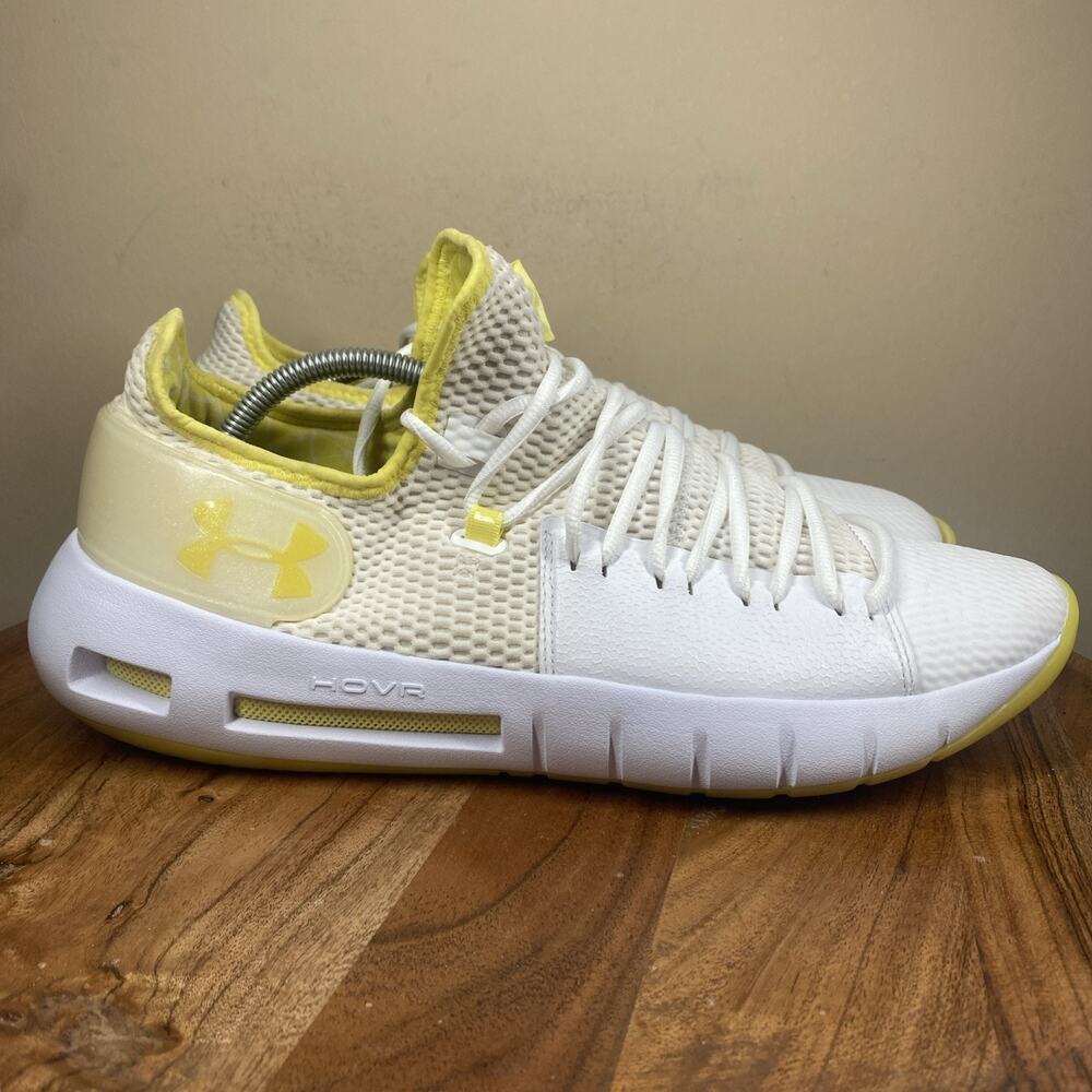 Under Armour Hovr Havoc Low Player Edition White Lemon Mens Size 12.5 3021593109
